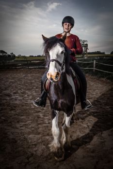Ida With Horse